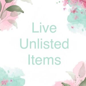 Live unlisted items